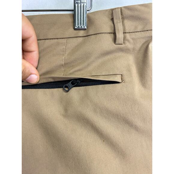 Men's Bonobos Straight Tan Pants - Size 38/32 Gulf Preppy Athleisure - Picture 9 of 12